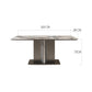 Sintered Stone Dining Table 1.6x0.8m