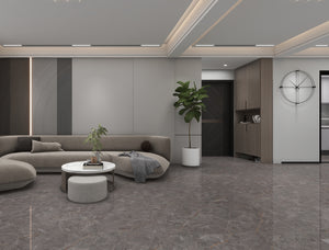 Porcelain Tile 600x1200mm-Gloss-Gray